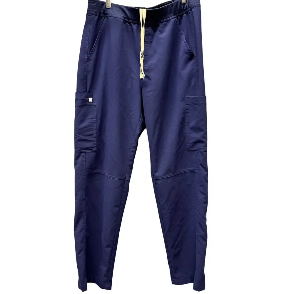 Figs‎ Scrub Pants Mens XL Axim Cargo Navy Blue 32